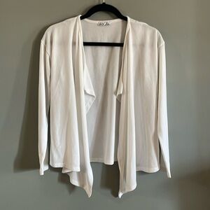 White long sleeve cardigan #22